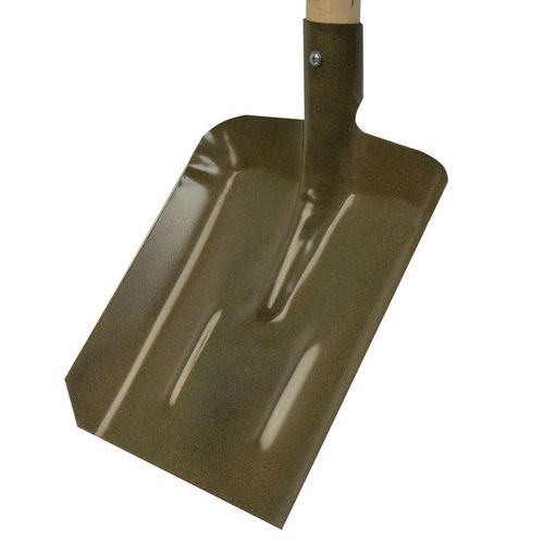 Лопата совковая с ребрами жесткости с черенком
