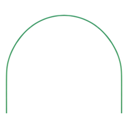 Парниковые дуги в ПВХ 0.75 х 0.9 м, 6 шт D трубы 10 мм Россия
