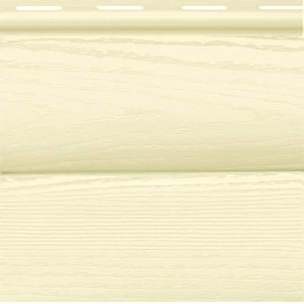 Сайдинг виниловый Сибирский (корабельный) брус серия Классика слоновая кость L-3м GL ВИА