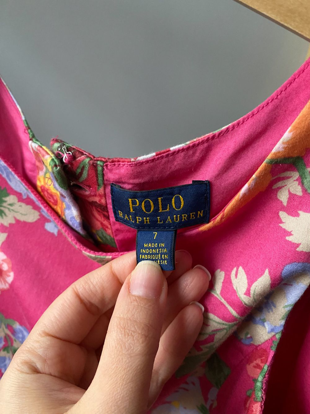 Хлопковое платье Ralph Lauren, 122