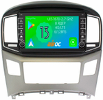 Магнитола для Hyundai H1 2015-2022 - Airoc AB-2017 (кнопки и крутилки), Android 13, TS20, 6/128Гб, SIM-слот, CarPlay