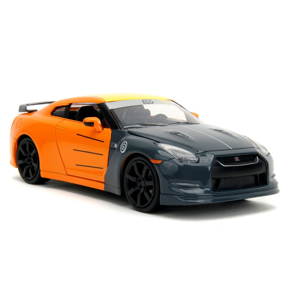 Jada Naruto - Металлическая машина 2009 Nissan GT-R + фигурка Наруто Узумаки 3255054