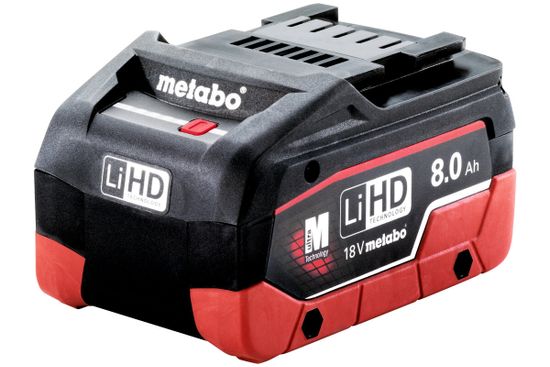 Аккумулятор "METABO" LiHD 18 В 8.0 А/ч 625369000