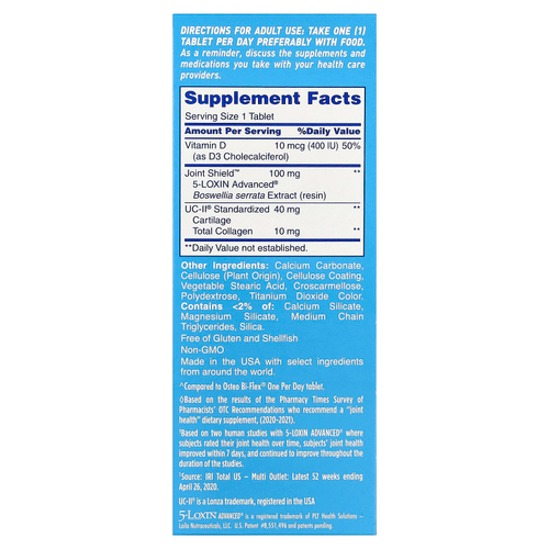 Osteo Bi-Flex, Joint Health, Ease, улучшенная формула тройного действия, 28 мини-таблеток
