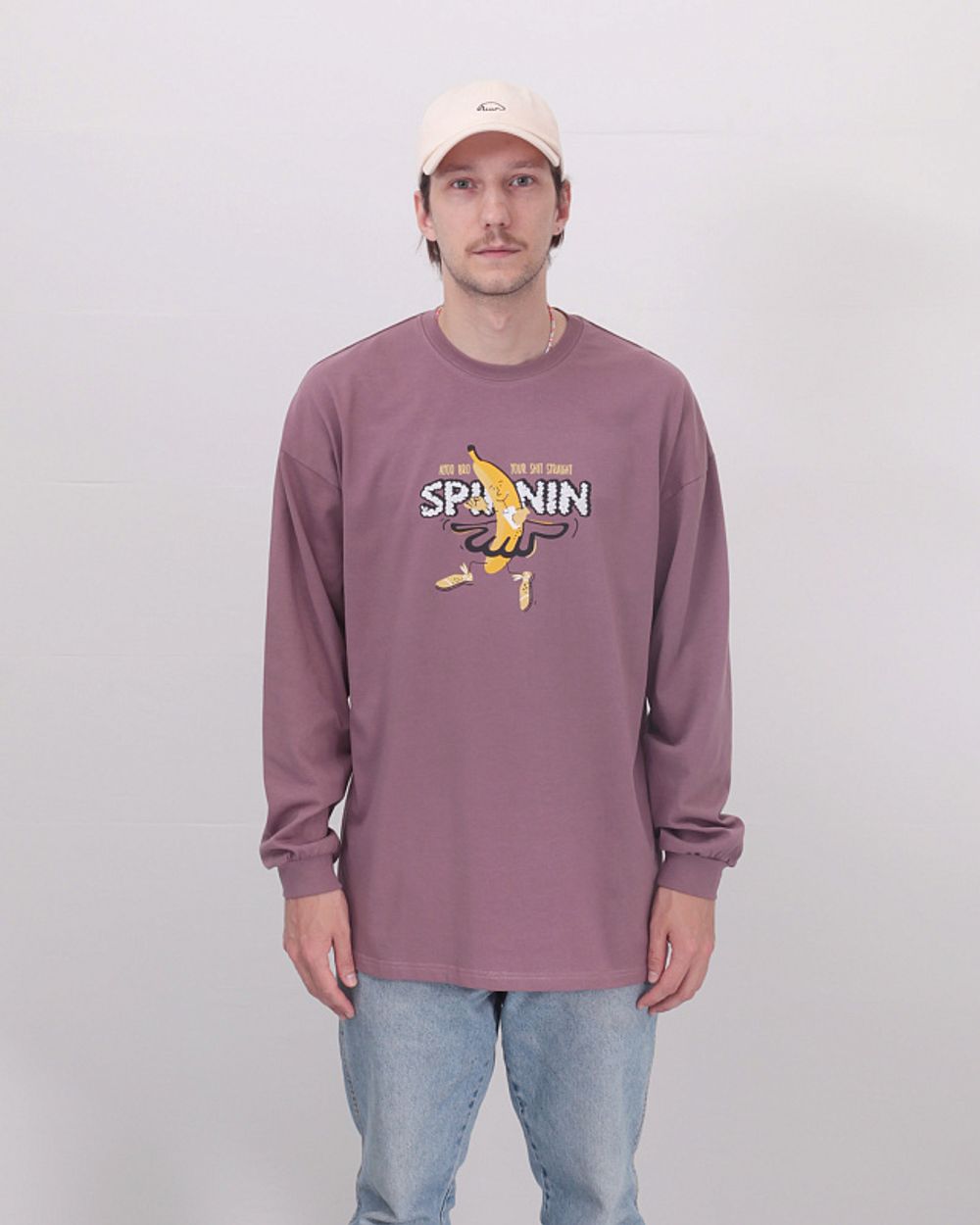 Лонгслив ANTEATER 097 Пыльная роза