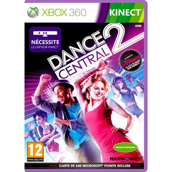 Xbox 360 Dance Central 2 (только для Kinect) (Б/У, Полностью на русском языке)