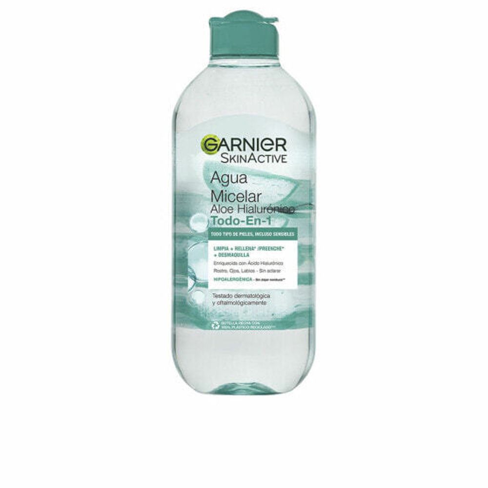 Жидкие очищающие средства Мицеллярная вода для снятия макияжа Garnier Skinactive Aloe Hialurónico 400 ml