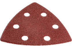 Треугольник шлифовальный универсальный 5 шт. (93х93х93 мм; Р100) "МАСТЕР" Зубр 35583-100