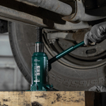 Домкрат гидравлический бутылочный, 10 т, 190-370 мм Сибртех