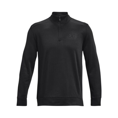 Куртка теннисная Under Armour Men's Armour Fleece 1/4 Zip - Black