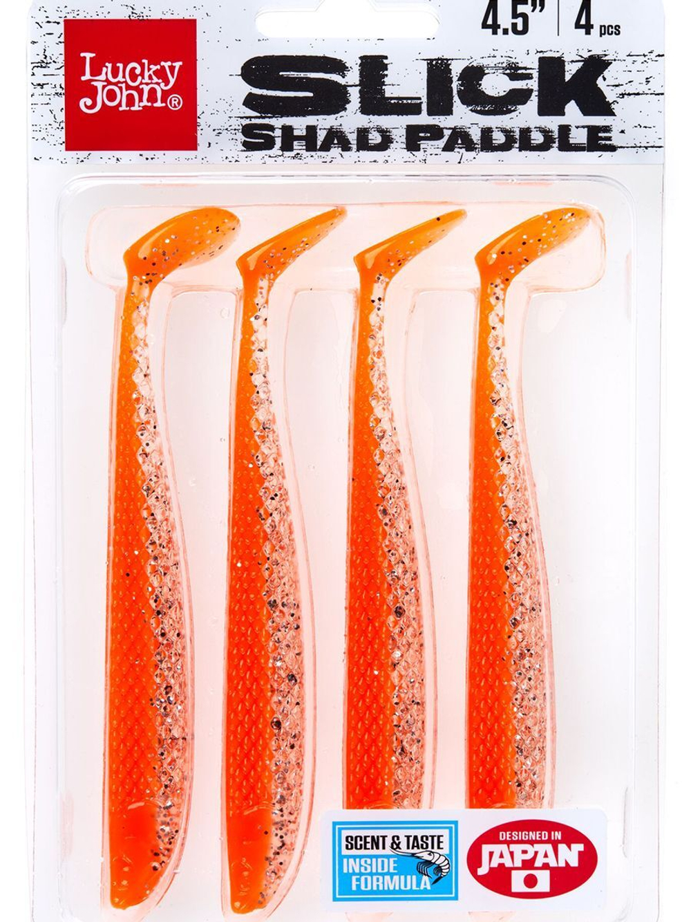 Виброхвосты LJ 3D Series SLICK SHAD PADDLE 6.0in (15.20)/T57 3шт