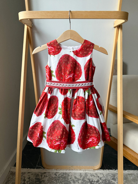 Хлопковое платье Monnalisa, 80