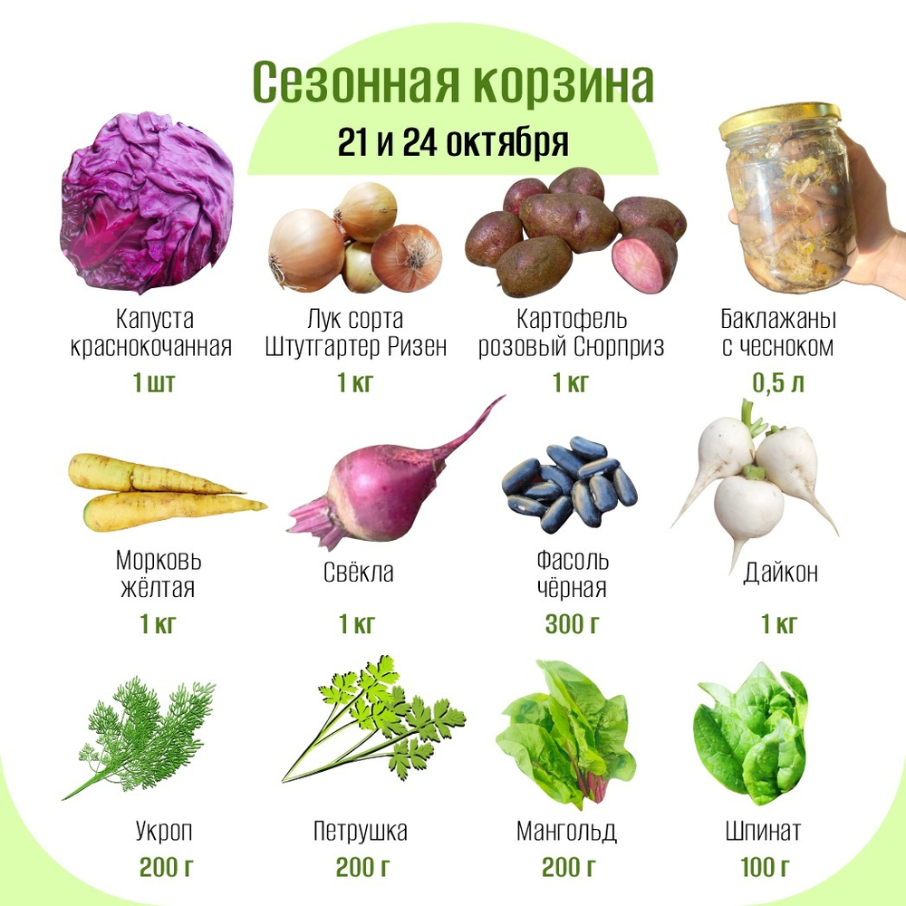 Сезонная корзина