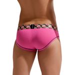 Мужские трусы брифы фуксия GAUVINE 3024