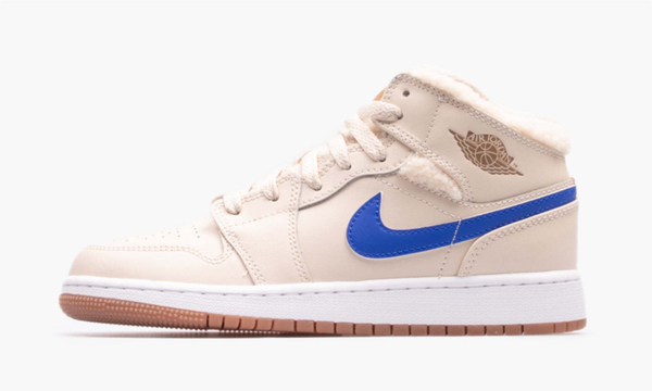 Air Jordan 1 Mid TD "Fleece Pearl White"