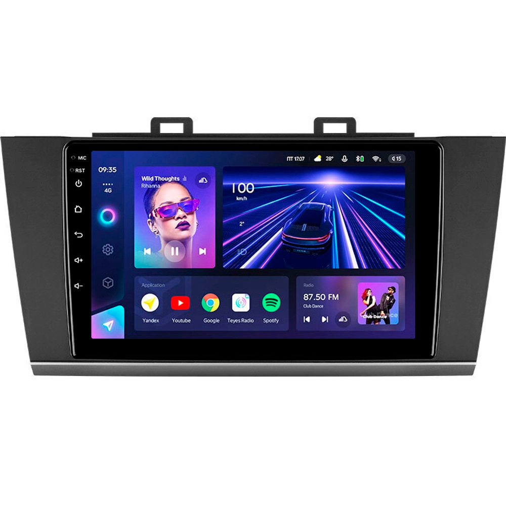 Teyes CC3L 9"для Subaru Outback, Legacy 2014-2018