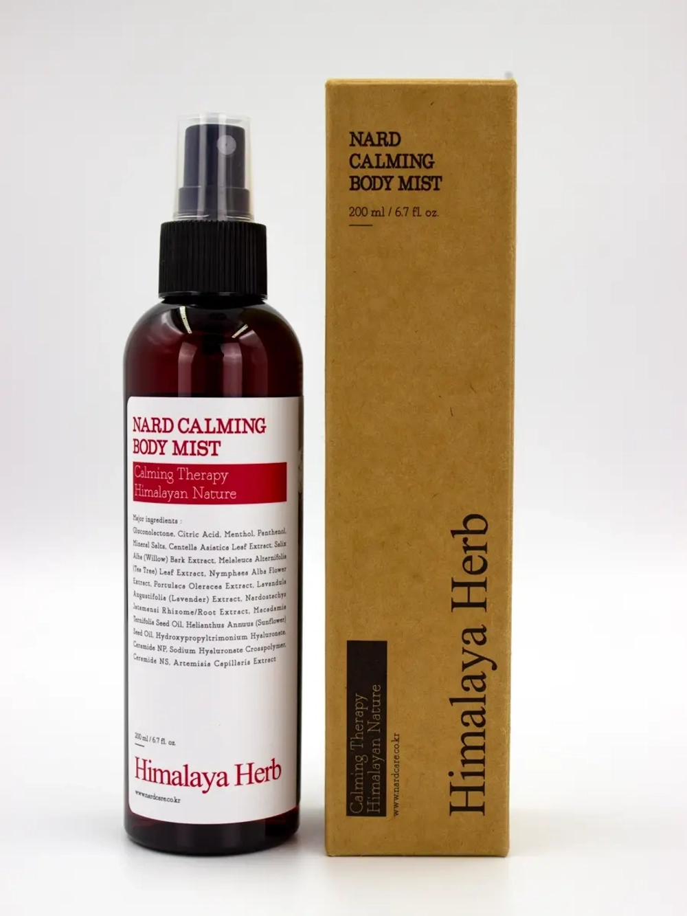 BOUQUET GARNI NARD - СПРЕЙ ДЛЯ ТЕЛА УСПОКАИВАЮЩИЙ CALMING BODY MIST, 200 МЛ