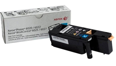 Тонер-картридж XEROX Phaser 6020/22/WC 6025/27 голубой (1K) (106R02760)