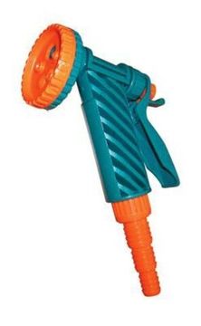 Пистолет 5  режимов с фиксатором с  коннектором 3/4" ТУР 6001