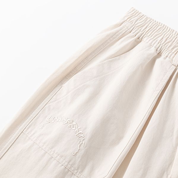 Брюки Puff Office бежевые - фото 5