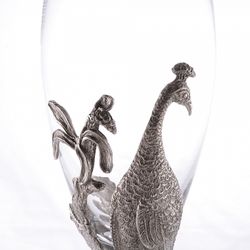 Ваза - бокал "Царская птица"