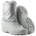 Полусапожки женские из ЭВА с комбинированным верхом Д408 (камешки + жемчужный, 39-40)