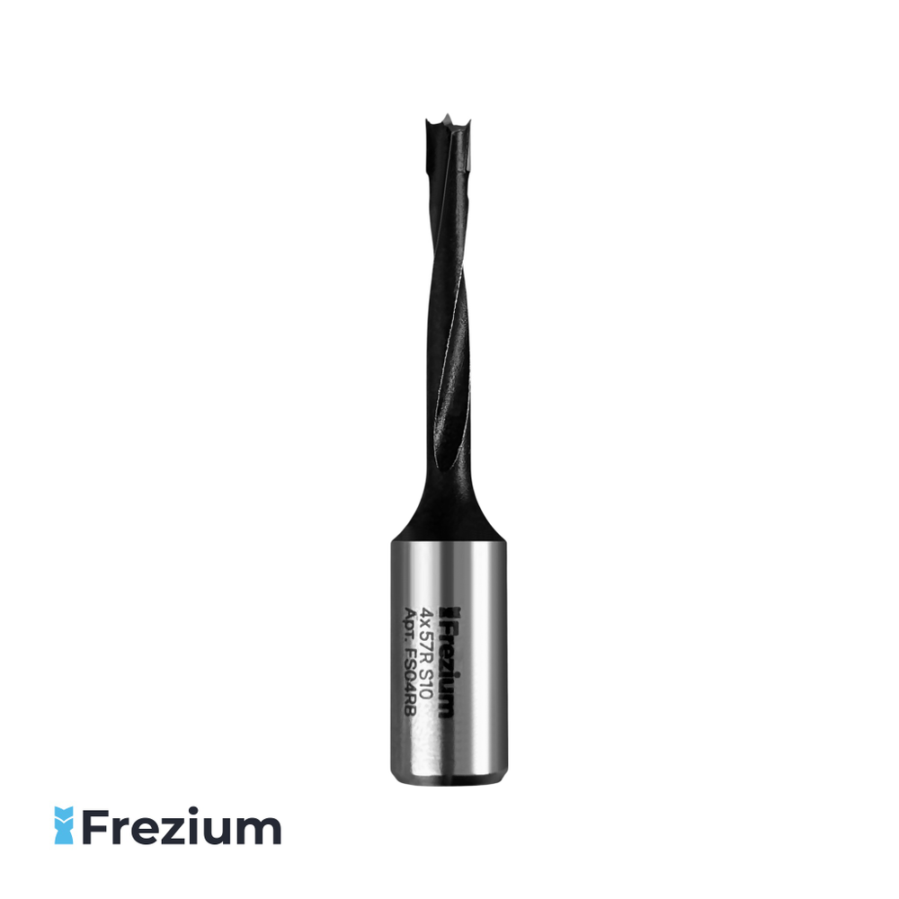 Присадочное сверло по дереву "Frezium" 4x57R S10; FS04RB