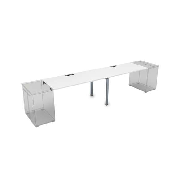 СДТЛ-П.994 Стол рабочий прямолинейный, приставной (3200*900*750)