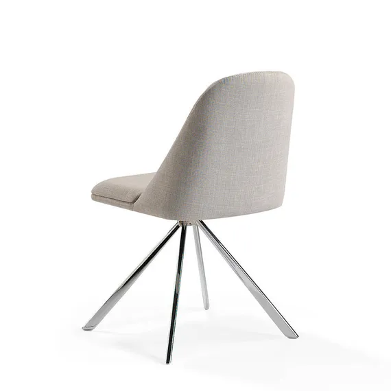 Крутящийся стул Espacio Malva, серый