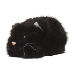 Мягкая игрушка Кошка подушка черная 29 см, C-41448