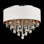 SL1350.502.06 Светильник потолочный ST-Luce Хром/Белый, Золотистый, Прозрачный E14 6*40W LACCHIA