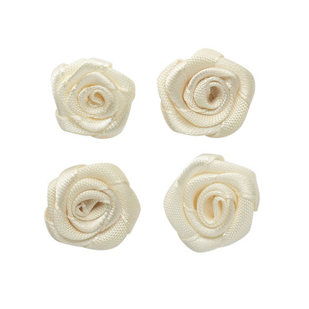 К-9081 Цветок пришивной 1,9см, цв.шампань