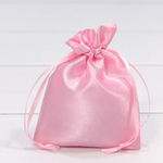 Мешочек 10х12см Атлас (Розовый)