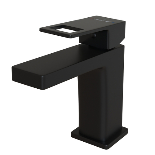 Смеситель для раковины 35k MIXLINE ML34-04 "Solo Black" ЧЕРНЫЙ