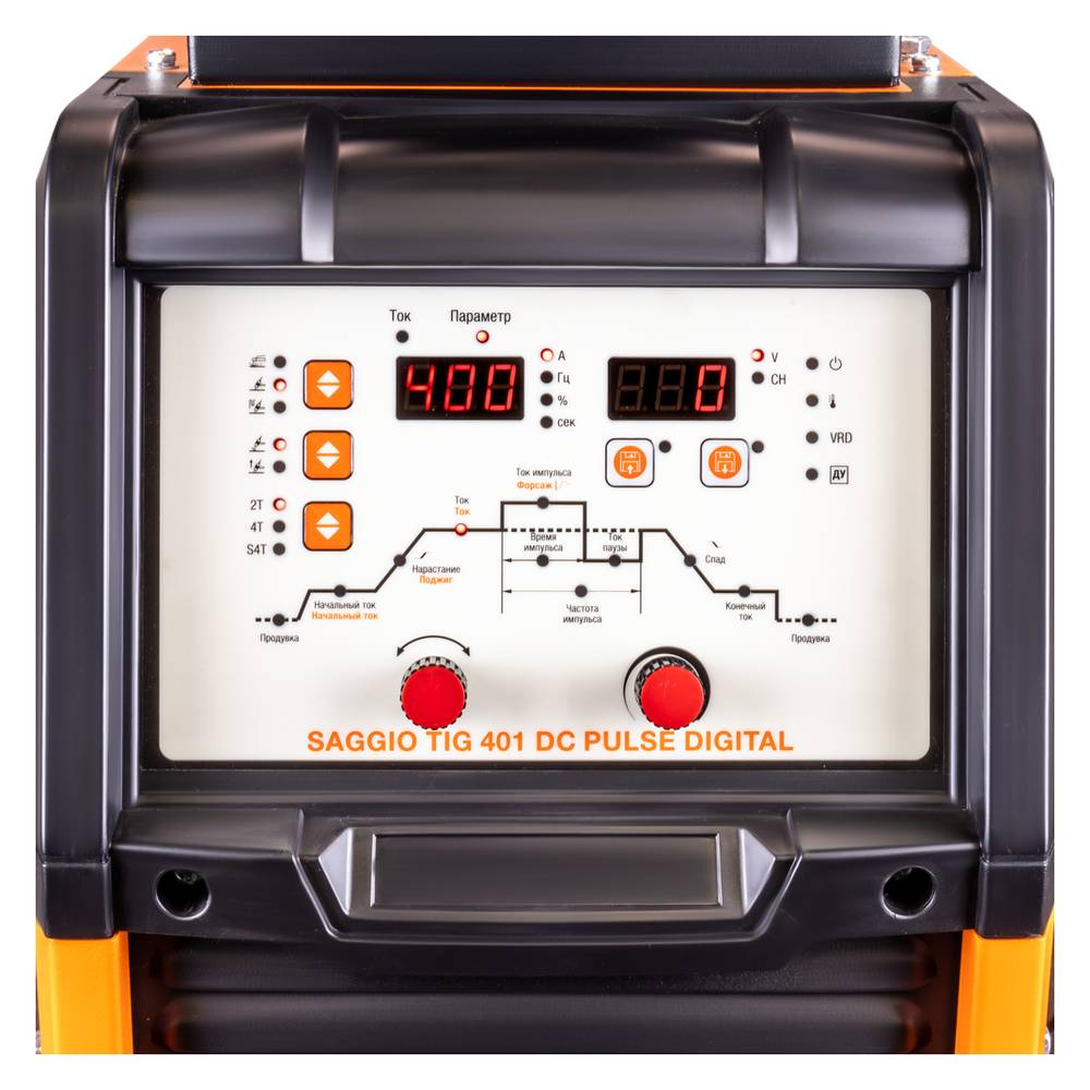 Аппарат аргонодуговой сварки SAGGIO TIG 401 DC Pulse Digital 8037