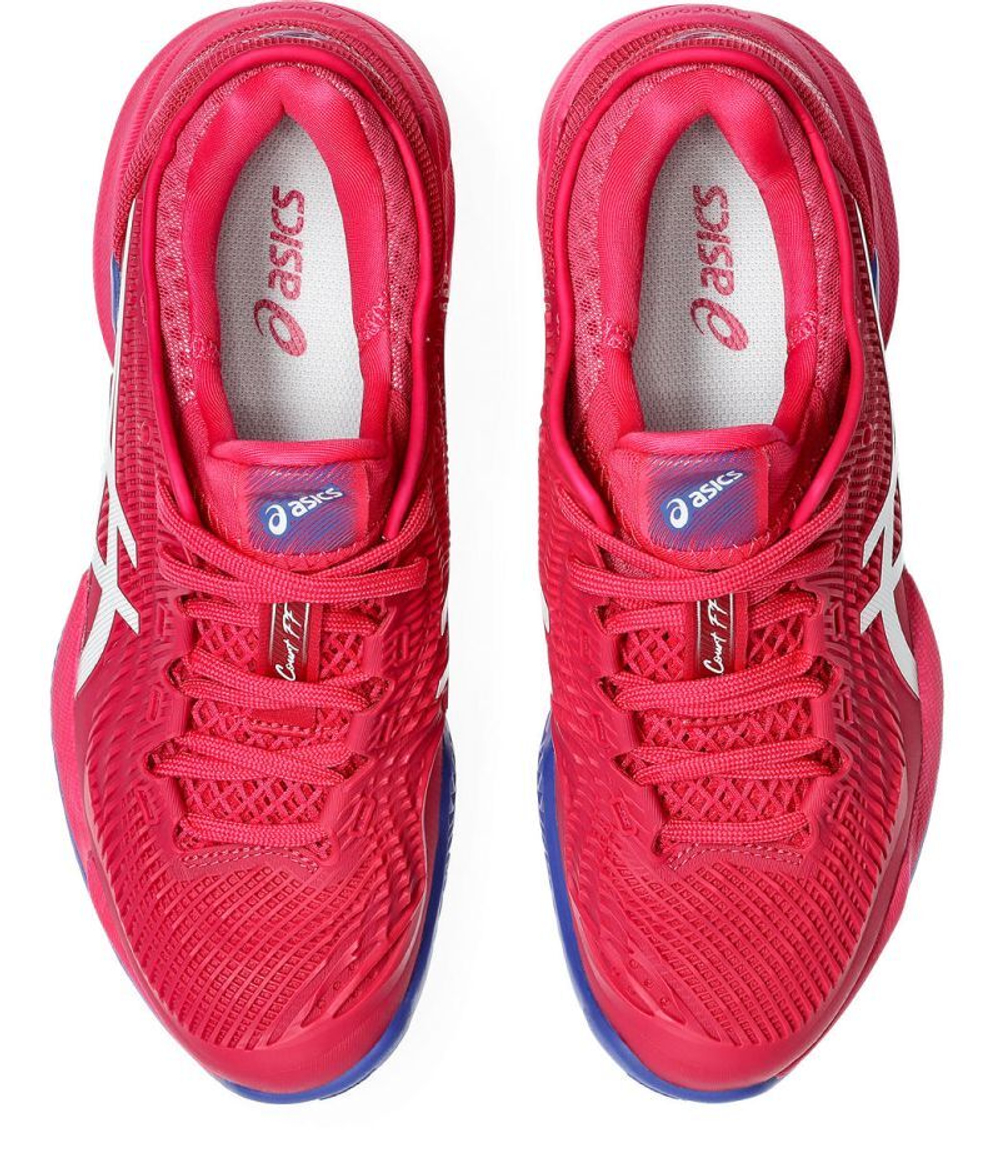 Женские Кроссовки теннисные Asics Court FF 3 Clay - ярко-розовый/белый
