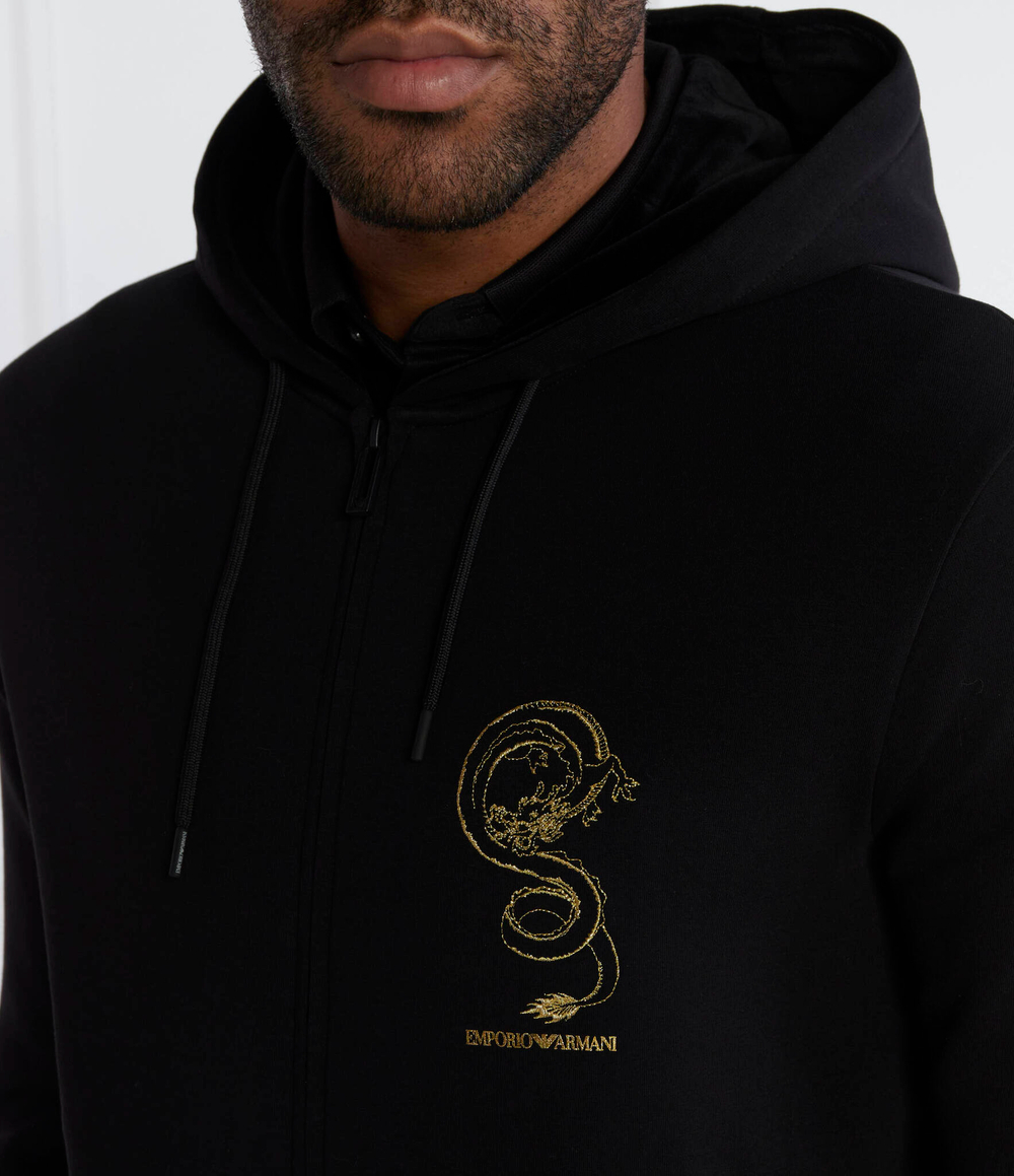 Худи Emporio Armani - черный(EM000001 AF10013)