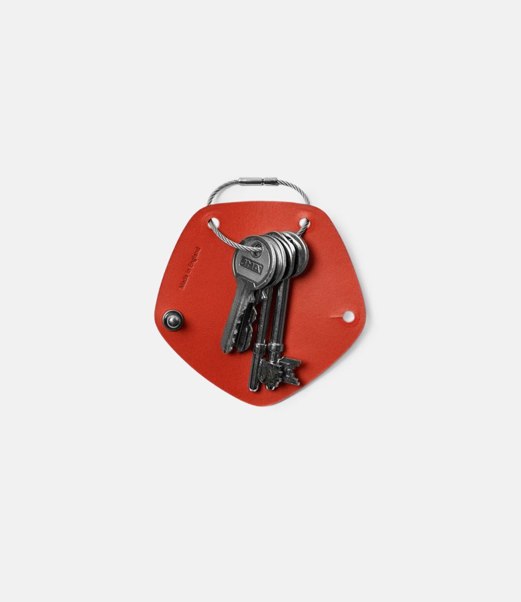 Campbell Cole Simple Key Wrap Chilli Red — ключница из кожи