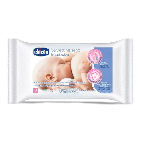 Влажные салфетки Chicco 72 шт.