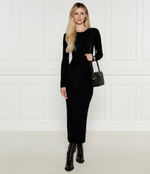 Платье с ремешком TWINSET - черный(242TP3043)