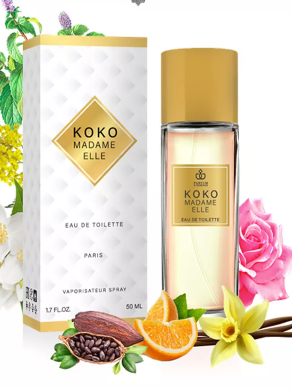 Туал.вода д/женщин 50мл.Koko madame Elle