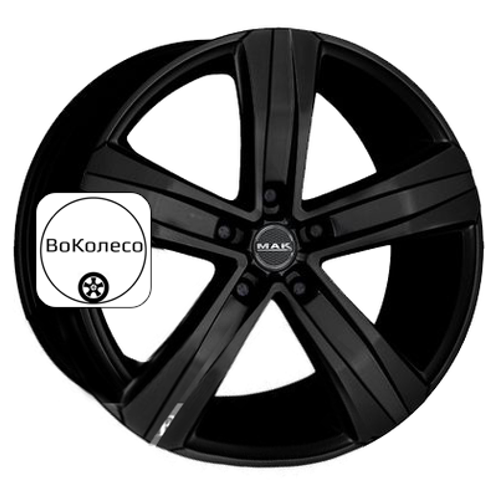 6,5x15/5x118 ET65 D71,1 Stone 5 Gloss Black MAK