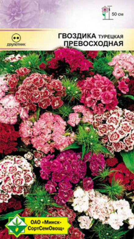 Гвоздика садовая "Превосходная" 0.5г., Германия.