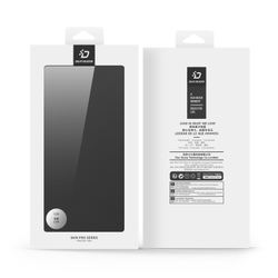 Чехол книжка черного цвета для смартфона Xiaomi 17T, серия Skin Pro Series от Dux Ducis