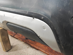 Юбка заднего бампера Lada Vesta SW Cross 15-нв Б/У Оригинал 8450031033