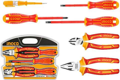 INGCO  Набор диэлектрического инструмента 6 шт. INDUSTRIAL HKIST3061