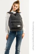 Рюкзак с отделением для ноутбука до 15,6" и USB-портом для зарядки (Серый)