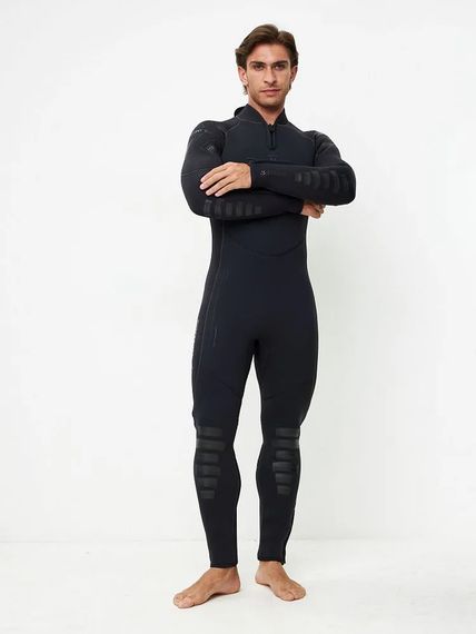 Гидрокостюм Sargan Black King 4/ZIPP Long Men черный 5 мм
