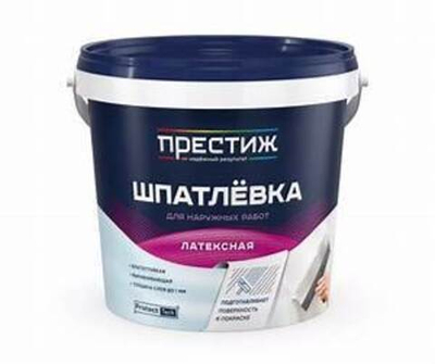 Шпатлевка латексная 1.5кг Престиж
