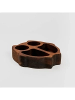 Менажница "Сова" из Сибирского кедра